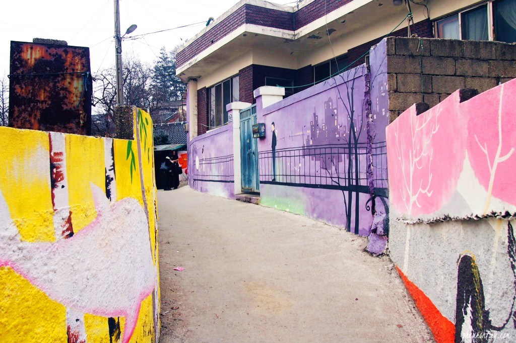jaman wall painting village jeonju